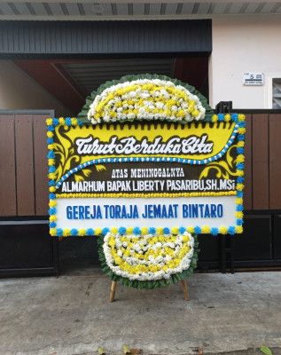 Papan Bunga Duka di Balikpapan Utara