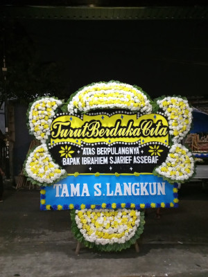 Papan Bunga Duka di Balikpapan Utara