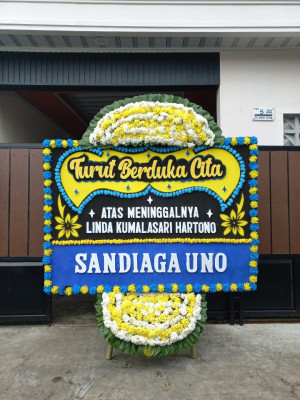 Papan Bunga Duka di Balikpapan Utara